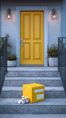 telehealth rx medication delivery at home