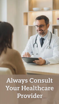 Doctor consultation about prescription medication options